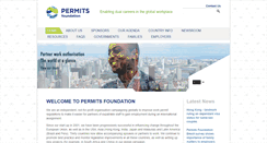 Desktop Screenshot of permitsfoundation.com
